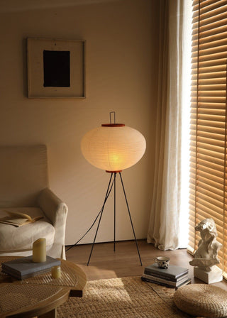 Krelix Lampadaire en Papier Scandinave