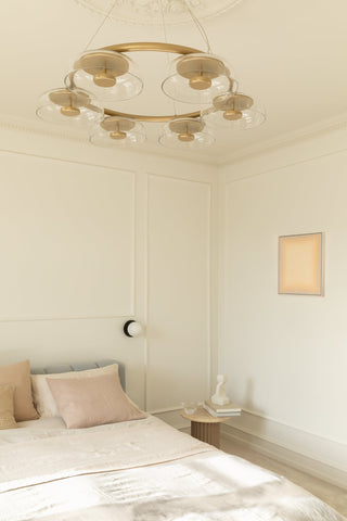 Aethera Lustre circulaire en verre