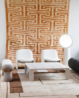 Ernionis Lampadaire en Céramique Texturée