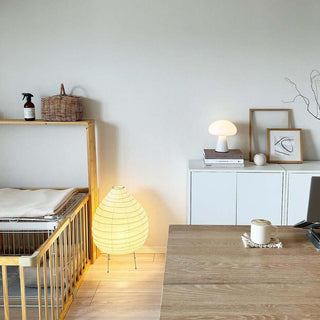 Marien Lampe de Table en Papier