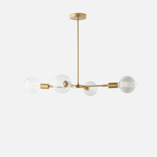 Valentina Moderne LED Métal Verre Lustre Chambre à Coucher