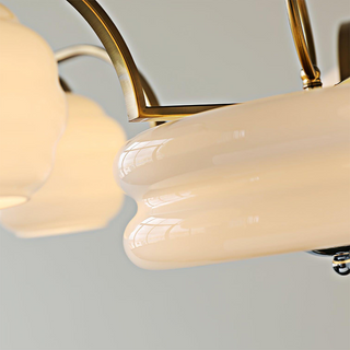 Valentina Luxueux Suspension Métal Verre Chambre à Coucher Salon