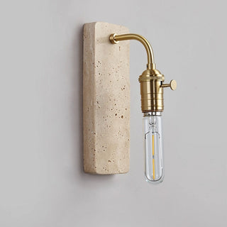 Industrial Stone Sconce-Neutral Decor