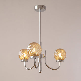 Valentina LED Suspension Métal Verre Cuisine Chambre à Coucher