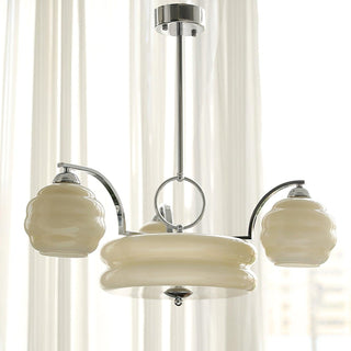 Valentina Luxueux Suspension Métal Verre Chambre à Coucher Salon
