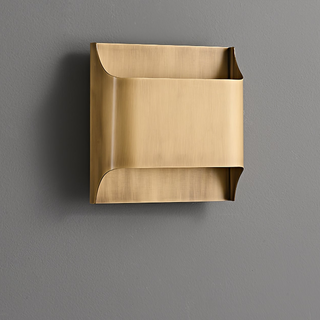 Hardy Applique Murale d'Art Nordic en Laiton-Luire