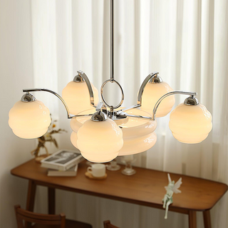 Valentina Luxueux Suspension Métal Verre Chambre à Coucher Salon