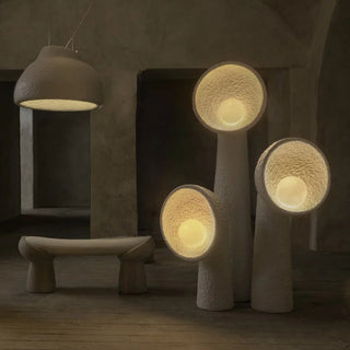 Ernionis Lampadaire en Céramique Texturée