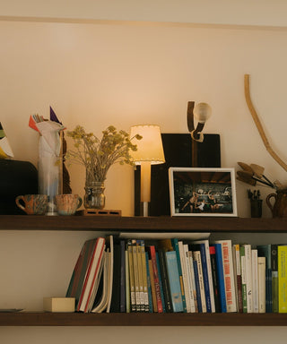 Stitched Table Lamp-Neutral Decor