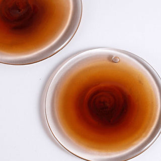 Aurora Lustre Verre Murano Disque Mi-Siècle