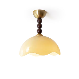 Syraeia Plafonnier Art Nordique en Verre Coral
