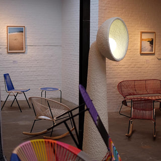 Ernionis Lampadaire en Céramique Texturée