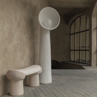 Ernionis Lampadaire en Céramique Texturée
