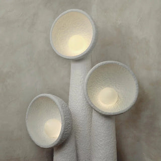 Ernionis Lampadaire en Céramique Texturée