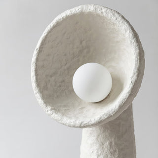 Ernionis Lampadaire en Céramique Texturée