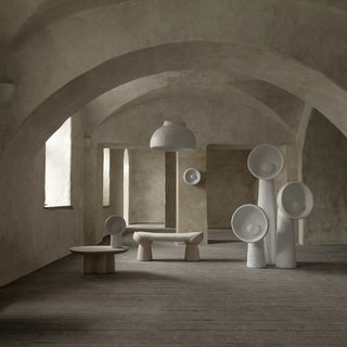 Ernionis Lampadaire en Céramique Texturée
