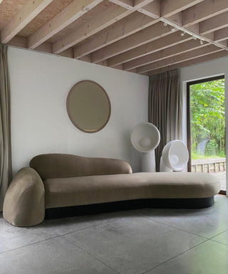 Ernionis Lampadaire en Céramique Texturée