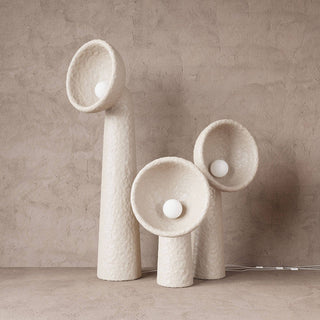 Ernionis Lampadaire en Céramique Texturée