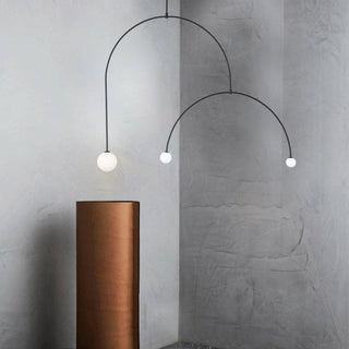 Arisha Suspension Moderne Linéaire au Design Minimaliste Salle à manger