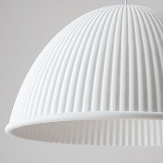 Valentina Suspension Dôme Moderne, Résine, Blanc/Noir/Gris, Librairie/Chambre à Coucher