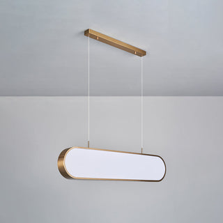 Valentina Suspension Ronde Contemporaine, Métal/Acrylique, Noir/Or/Argent, Cuisine/Salon
