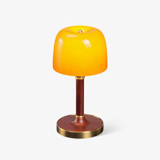 Rinariella Lampe de Table Retro Vintage en Bois
