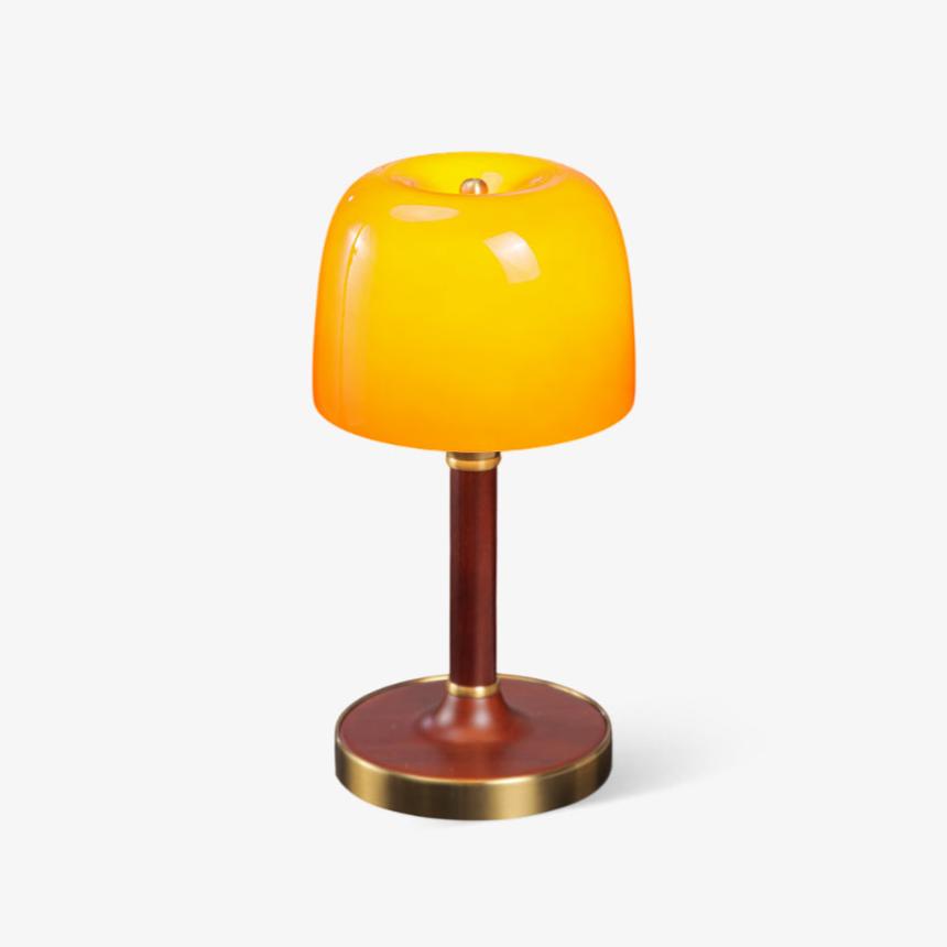 Rinariella Lampe de Table Retro Vintage en Bois