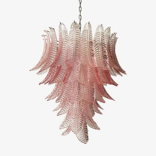 Aurora Lustre en Verre Cascadant Romantique