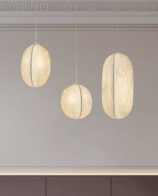 Cocoon Suspension en Soie Minimaliste