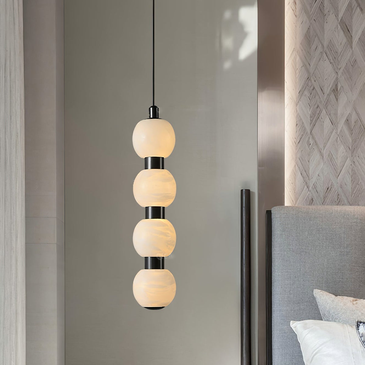 Soressa Suspension Moderne en Albâtre
