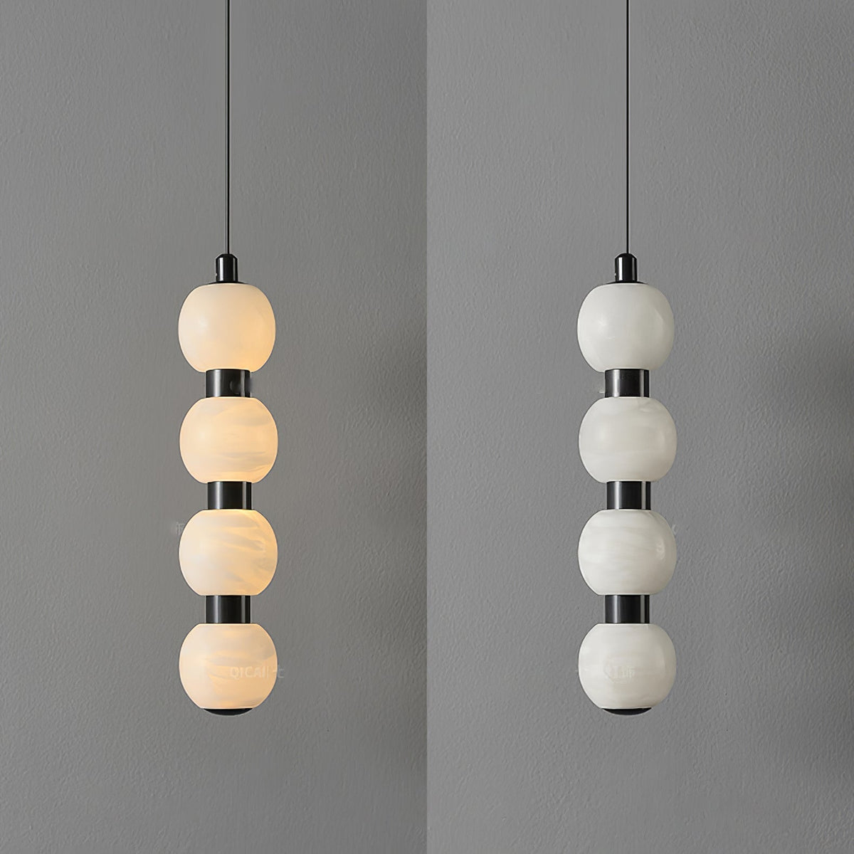 Soressa Suspension Moderne en Albâtre