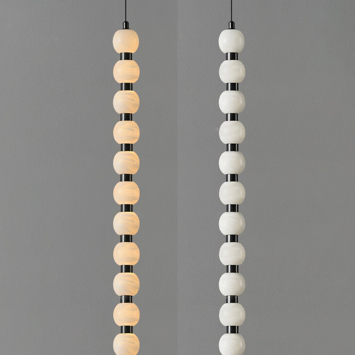 Soressa Suspension Moderne en Albâtre