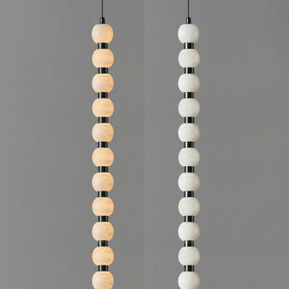 Lyra Suspension Moderne en Albâtre