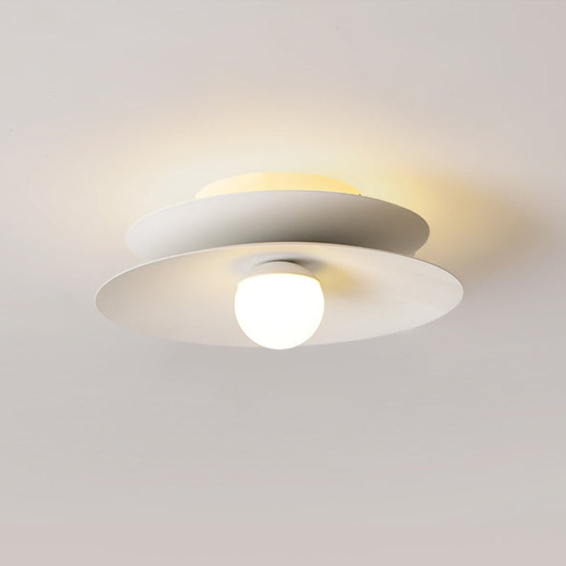 Arisha Moderne LED Plafonnier Blanc Rouge Noir Métal Cuisine Balcon