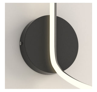 Arisha Applique Murale LED Spirale Moderne Pour Chambre, Couloir, Salon