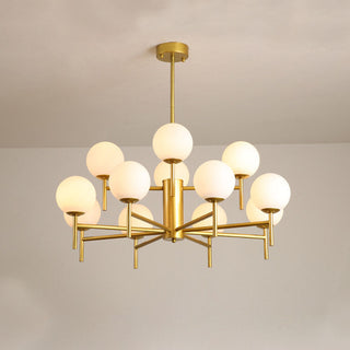 Silva Suspension Multi Nordique, Metal/Verre, Or/Noir, Chambre