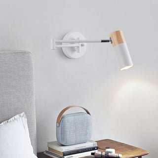 Muto Applique Murale Moderne, Metal, Blanc, Chambre