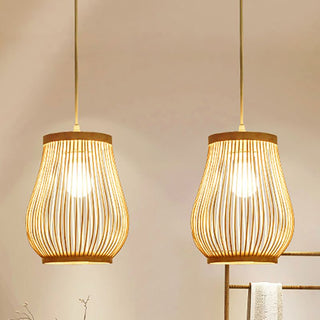 Ritta Suspension, Bambou, DIA 18CM/20CM