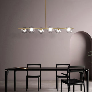 Valentina Suspension Linéaire, 2 Couleur, 5/6 Lumières