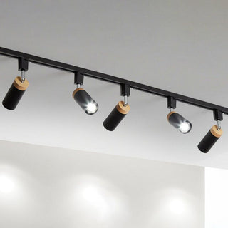 Aim Moderne LED Plafonnier Noir/Blanc Métal Salon Chambre à coucher