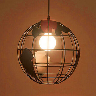 Silva Suspension Sphère/Multi Moderne, Métal, Noir/Blanc, Salon