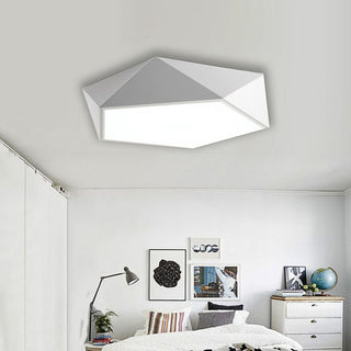 Arisha Design LED Plafonnier Simple Moderne Métal Noir/Blanc Salon
