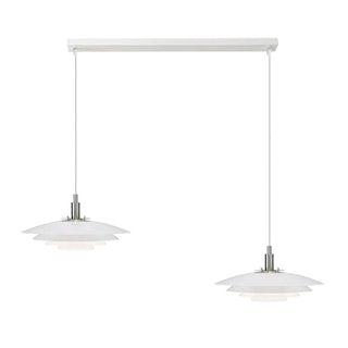 Crains Suspension Bol Moderne, Métal, Blanc, Chambre