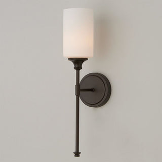 Tiffany Applique Murale Minimaliste Nordique, Métal, Noir/Argent, Chambre à Coucher