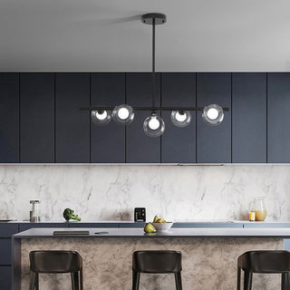 Valentina Suspension Linéaire, 2 Couleur, 5/6 Lumières