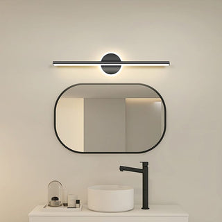 Nexorix Applique Murale Ronde/Carrée Moderne Noir/Or. Salle de Bain-Luire