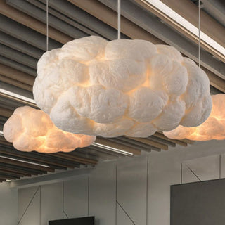 Sorexor Suspension Nuage Art Deco Blanc Salon/Chambre à Coucher-Luire