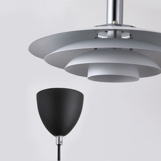 Aminex Suspension Bol Monerne. Métal . Blanc/Noir. Chambre-Luire