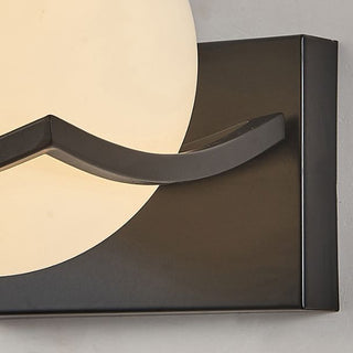 Valentina Applique Murale Boule Luxe, Verre/Métal, Chambre à Coucher