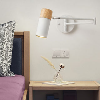Muto Applique Murale Moderne, Metal, Blanc, Chambre